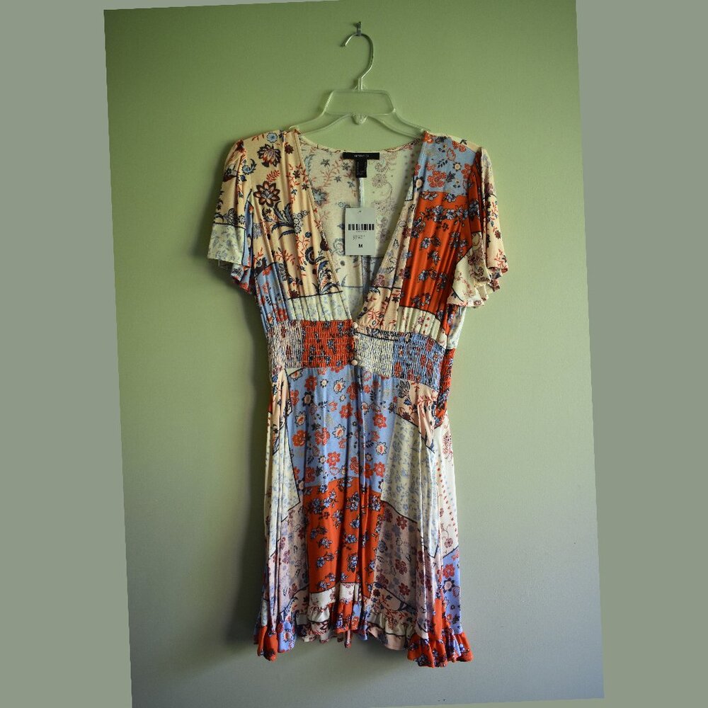 Forever21 Patterned Bohemian Mini Dress